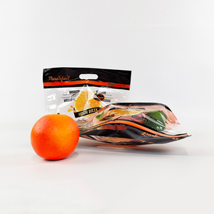 Bolsa con cremallera antivaho personalizada para mantener el embalaje de plástico fresco para frutas frescas, naranja, manzana, <span class=keywords><strong>uva</strong></span>, cereza, bolsas de verduras con asa - Product Image 5