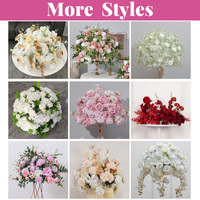 Fleurs artificielles de qualité supérieure, roses artificielles génériques, fleurs artificielles mélangées pour la décoration des salles