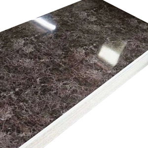 Hoja de mármol de <span class=keywords><strong>PVC</strong></span> <span class=keywords><strong>revestimiento</strong></span> UV 1220*2440 tablero impermeable <span class=keywords><strong>ducha</strong></span> baño Panel decoración fácil de instalar - Product Image 6