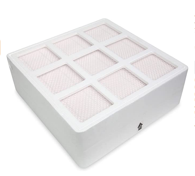 HealthPro Series Pre-max V5-Cell HyperHEPA Air Purifier Replacement H13 Efficiency Gas Power PP HEPA Filter Household Use