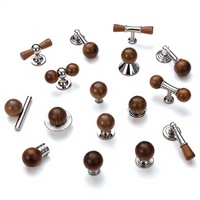 Poignée de meuble vintage en laiton, bouton distinctif de style chinois moderne pour armoire