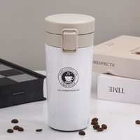 Tasse à café en acier inoxydable 304 à double couche en gros Tasse cadeau de voiture portable Logo personnalisable à des fins commerciales promotionnelles