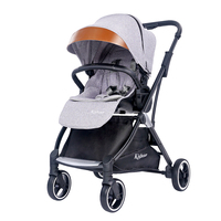 Poussette convertible intelligente pour bébé, poussette pliable pour enfants