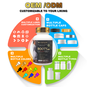 All'ingrosso Maca Plus Booty capsule Curve in modo sicuro e sano ingrandendo i glutei dell'anca e del sedere grande - Product Image 6