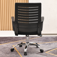 Chaise de bureau ergonomique pivotante en maille réglable pour ordinateur, vente en gros OEM, pour hôtels et commandes en gros