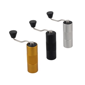 24 Grinding <b>Settings</b>,<b>Plastic</b> Handle,Portable Mini Coffee Grinder - Product Image 2