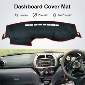 Copri Cruscotto Antiscivolo e Termoisolante per <span class=keywords><strong>Toyota</strong></span> <span class=keywords><strong>RAV4</strong></span> XA20 2000-2005, Tappetino Protettivo per Console Centrale, Accessori Interni - Product Image 1