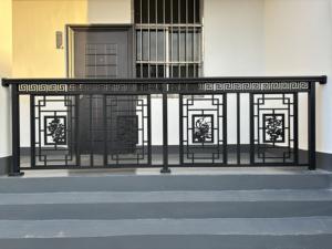 Balustraden & Handläufe für den Außenbereich, Aluminium geländer Rohr balkon geländer, Außen terrassen schiene, Handläufe für Treppen im Freien - Product Image 5