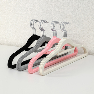 Móc treo nhung thanh lịch chống trượt cho người lớn sử dụng kép khô ướt với móc xoay 360 độ Chất lượng cao - Product Image 4