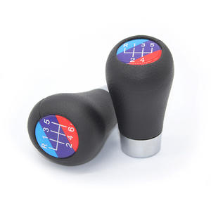 Pommeau de levier de vitesse BMW en cuir, transmission manuelle à 5 ou 6 vitesses, conception ergonomique pour les modèles E34 E90 - Product Image 5