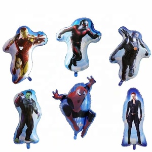 Vendita calda 18 pollici rotonda spider man stagnola aerostato del fumetto carattere super hero foil balloon per I Bambini giocattolo globos - Product Image 6
