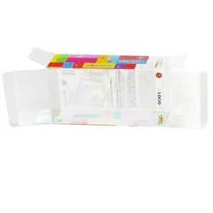 自有标签透明PVC PET PP塑料保健品食品礼品包装盒