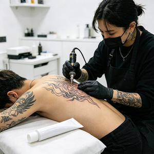 Pommade pour tatouage sûre 500g, formule douce pour les boutiques de confiance, salons réputés, satisfaction garantie - Product Image 3