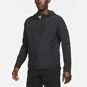 OEM Custom Logo Windbreaker Outdoor <b>Jacket</b> With Hood Solid Color <b>Jacket</b> for <b>Men</b> - Product Image 3