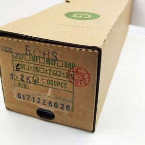 Manufacturer Direct CF1/6W-1.2Kohm5% T52 1/6W Resistors Carbon Film Resistors 1.2Kohm 5% 1/6W - Product Image 1