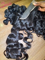 Extensions de cheveux humains bruts 100% naturels non traités, provenant d'Inde, du Vietnam, du Cambodge et de Birmanie, bouclés crépus, ondulés, naturels