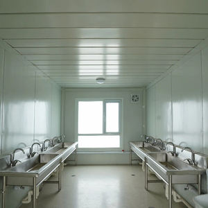 Edificio de apartamentos prefabricado de alta calidad, estructura de acero de 3 pisos, edificio de apartamentos, <span class=keywords><strong>casa</strong></span> contenedor de tres pisos para Hospital - Product Image 5