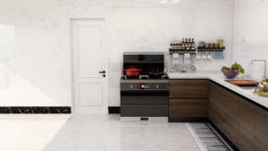 Gabinetes <span class=keywords><strong>de</strong></span> <span class=keywords><strong>Cocina</strong></span> Modernos en Forma <span class=keywords><strong>de</strong></span> L, Tamaño Personalizado, <span class=keywords><strong>Encimera</strong></span> <span class=keywords><strong>de</strong></span> Cuarzo, Material <span class=keywords><strong>de</strong></span> la Estructura <span class=keywords><strong>de</strong></span> Melamina, Fácil <span class=keywords><strong>de</strong></span> Instalar - Product Image 4