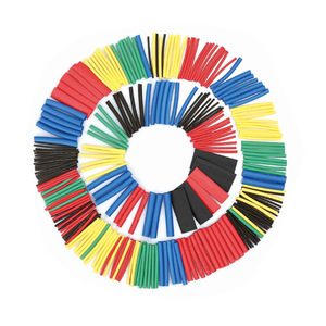 חום חום מתכווץ בידוד צינורות חום אדום שחור כיווץ 2:1 התכווצות יחס עמיד למים מגן כבל מבודד - Product Image 2