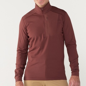 <span class=keywords><strong>Camiseta</strong></span> <span class=keywords><strong>Interior</strong></span> de Forro Polar con Cierre de Cremallera en el Pecho para Hombre, Manga Larga, para Esquí, Senderismo, Caza y Deportes de Nieve - Product Image 2