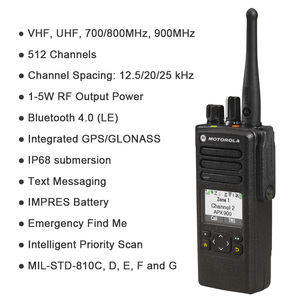 วิทยุสื่อสารแบบพกพา APX900 900 คลื่นความถี่เดียว P25 สำหรับหน่วยงานด้านความปลอดภัยสาธารณะ - Product Image 4