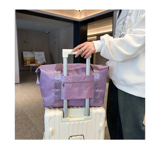 Sacs de voyage étanches à grande capacité avec fermeture éclair, séparation humide/sec, pour le sport, le yoga, la natation, la remise en forme, les étudiants, les courts séjours, les voyages d'affaires - Product Image 4