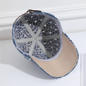 Gorro de Béisbol Estilo Vaquero Vintage con Pedrería Grande, Diseño Cuadrado, Estilo Gorra de Pato, Simple, para el Sol - Product Image 4