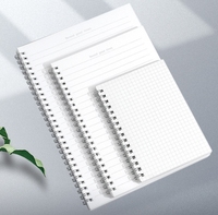 Carnets de notes/organisateurs A4/A5 personnalisés en spirale, 100 pages lignées, couverture souple en papier brun, cadeau, directement de l'usine