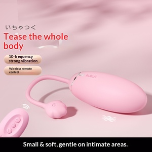 Multicolor Waterproof IPX7 USB Rechargeable <b>Vibrating</b> Egg Female Wearable Toy 10 Frequency Strong Shock Wireless Remote Control - Product Image 2