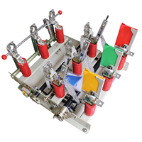 YONGCELE Série FN7-12 Interrupteur de coupure de charge haute tension à gaz pour intérieur 12kV 630A, avec option de combinaison interrupteur-fusible de mise à la terre