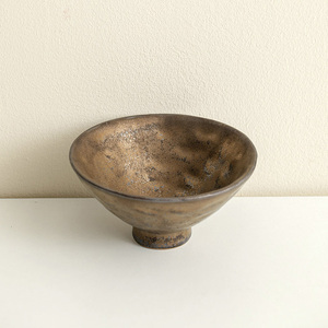 <span class=keywords><strong>Grand</strong></span> bol japonais doré en argile pour soupe de nouilles, élégant plat décoratif pour halls d'hôtel et restaurants - Product Image 5