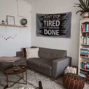 Don't Stop When You're Tired Flag 3x5 ft for Room College Dorm <b>Bedroom</b> Living Room Wall Tapestry Decor - Product Image 4
