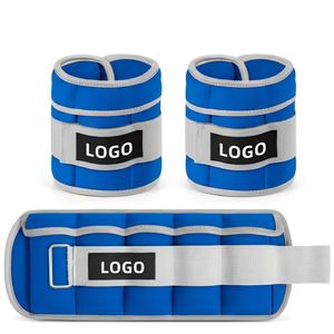 Sacs de sable lestés de haute qualité pour chevilles et poignets, pour <span class=keywords><strong>la</strong></span> marche, le jogging, <span class=keywords><strong>la</strong></span> récupération post-entraînement et l'entraînement à domicile ou en salle de sport - Product Image 1