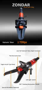 Coupeur de tuyau hydraulique d'urgence équipement de sauvetage de voiture outil combiné de cisaillement de sauvetage hydraulique de tremblement de terre - Product Image 3