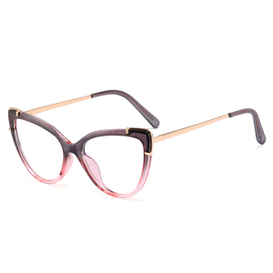 MS 95709 Gafas de Sol con Bloqueo de Luz Azul Clásicas con Armazón Óptico de Metal de Diseño Nuevo para Mujer Joven - Product Image 2