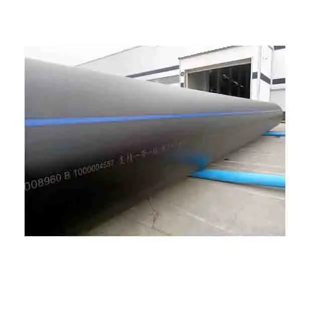 Grandes existencias, precio de tubería de HDPE de 400mm, 250mm para suministro de agua, tubería de materia prima PE100