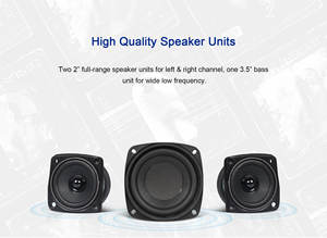 Barra de Sonido para TV de Alto Rendimiento, Sistema de Sonido Envolvente Inalámbrico, Barra de Sonido Hi-Fi 2.1 - Product Image 4