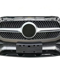 Pour Mercedes GLE W167 : Grille de pare-chocs avant, ventilateur de radiateur, capteur de stationnement, cache de remorque et diffuseur, phares pour pare-chocs de voiture
