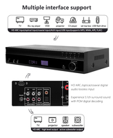 Amplificateur HD classe D 5.1 canal de son Surround amplificateur de puissance de cinéma maison numérique haute puissance niveau de basse pur