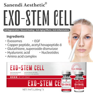 SANENDI Exo Exoma HA PDRN Poudre de cellules souches pour le visage, booster Dermapen pour la réparation, anti-âge, éclaircissement, blanchiment, réduction des pores - Product Image 3