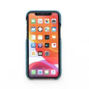 Llegada de un nuevo caso para Iphone11 Pro Max de alta calidad Pebble azul <span class=keywords><strong>Original</strong></span> genuino de cuero caso de la cubierta del teléfono móvil - Product Image 6