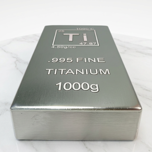 Factory GR1 1kg High Purity Cold Rolled Mirror Polished Solid Investment Titanium Sheet 40mm Thickness - Product Image 1