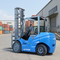 Montacargas Eléctrico Contrapesado Liftron Serie DE de 3.5T con Sistema de Distribución y Almacenamiento de Materiales de Litio
