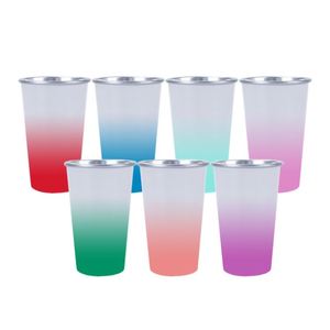 Custom Color Changing Beer Mug Print Logo Cold Water Aluminum <b>Magic</b> Color <b>Cup</b> for Drink - Product Image 2