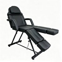 Fauteuil de podologie réglable à jambes séparées, table de traitement médical professionnelle pour spa, pour la thérapie de massage des pieds