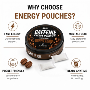 Bolsitas de Café Natural con Guaraná, Energéticas, Sin Nicotina |   Bolsa de Mascarillas Faciales Sin Azúcar |   Muestras de Suplementos Energéticos de Alta Potencia - Product Image 2