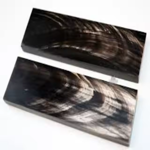 Corne de buffle polie écologique échelle noire Art populaire fait à la main et à collectionner taille personnalisée en gros - Product Image 1