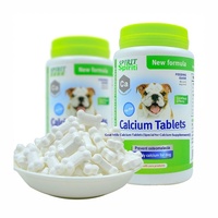 Comprimés de calcium pour animaux de compagnie SilibiTi, nouvelle formule pour chiens et chats, équilibre le métabolisme et renforce l'immunité, 160 g