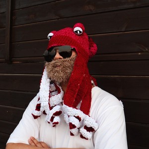 <span class=keywords><strong>Gorro</strong></span> Unisex <span class=keywords><strong>de</strong></span> ganchillo a prueba <span class=keywords><strong>de</strong></span> viento, gorrito <span class=keywords><strong>de</strong></span> <span class=keywords><strong>punto</strong></span> Cthulhu, mascarilla <span class=keywords><strong>de</strong></span> esquí, <span class=keywords><strong>gorro</strong></span> <span class=keywords><strong>de</strong></span> <span class=keywords><strong>punto</strong></span> <span class=keywords><strong>de</strong></span> pulpo, ocho garras, <span class=keywords><strong>gorro</strong></span> <span class=keywords><strong>de</strong></span> <span class=keywords><strong>lana</strong></span> cálido <span class=keywords><strong>de</strong></span> pez, venta al por mayor - Product Image 2