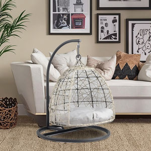 Günstiger Preis Maßgefertigtes Gemütliches Rattan-Geflecht Haustier-Hundehäuschen Katzenhaus Käfig Hundehöhle Bett Hängematte - Product Image 4